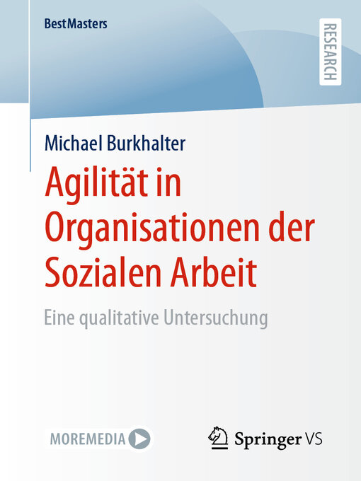 Title details for Agilität in Organisationen der Sozialen Arbeit by Michael Burkhalter - Available